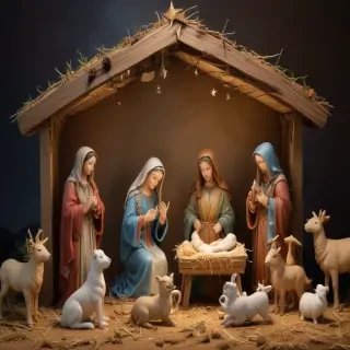 merry christmas nativity images free