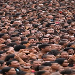 crowded png