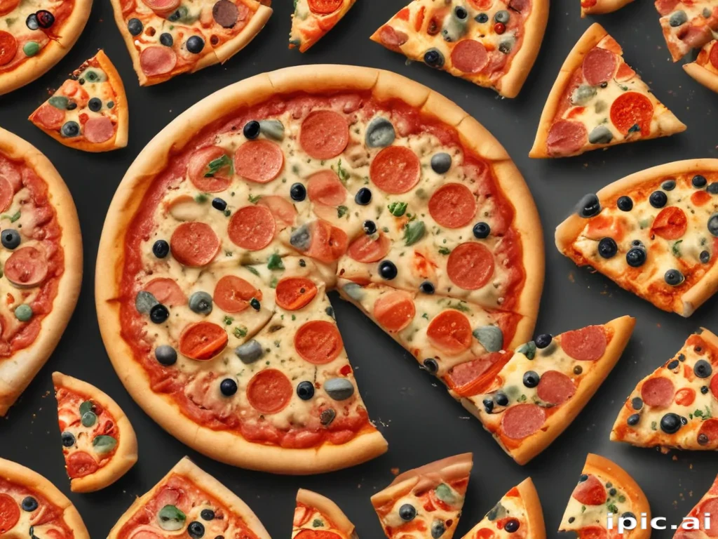 transparent pizza clipart