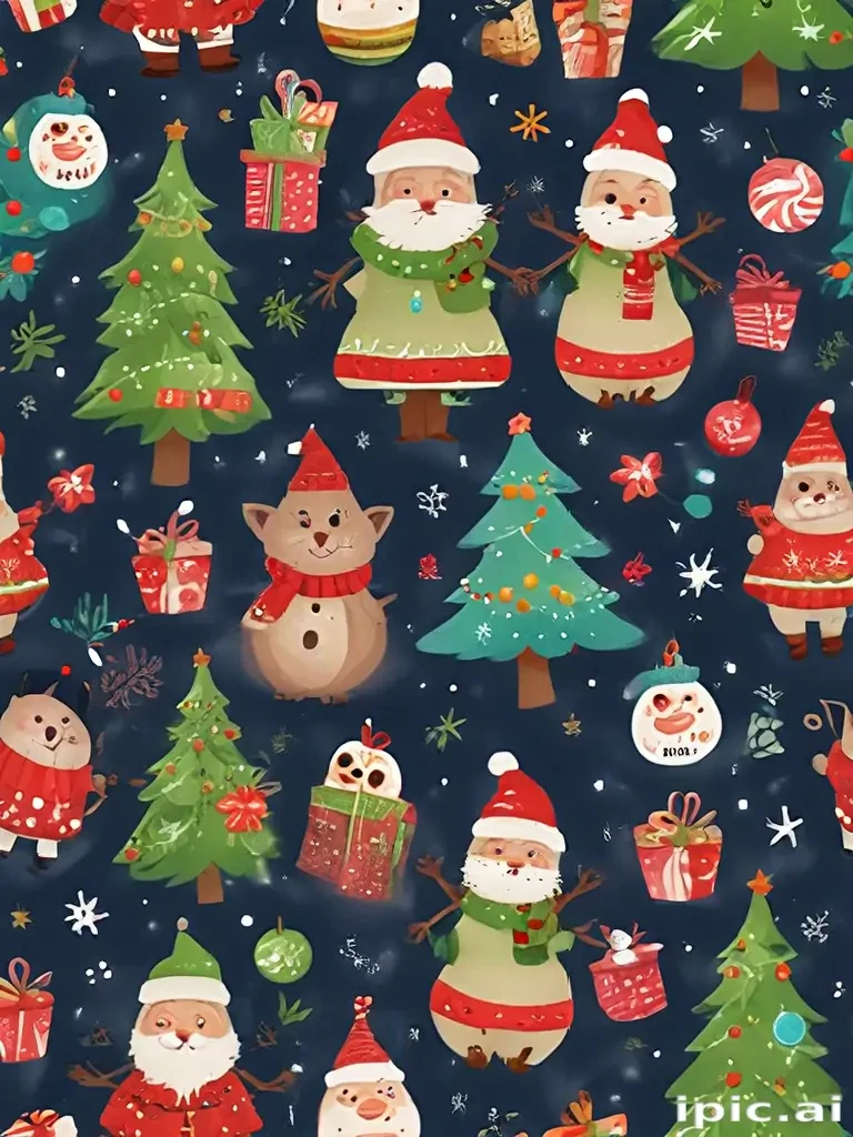 cartoon christmas backgrounds