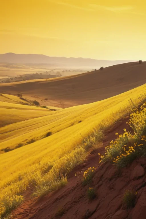 yellow bg plain