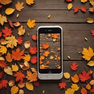 cute fall iphone wallpaper