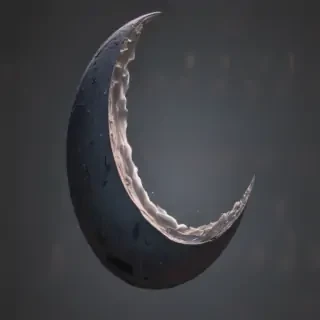 crescent moon transparent background