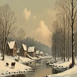 vintage winter images