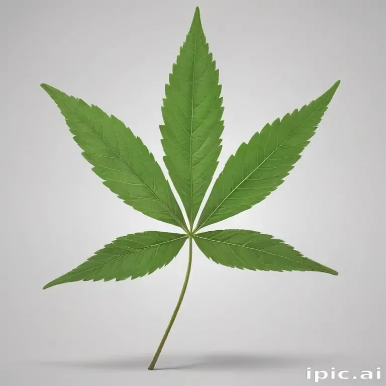 weed leaf png