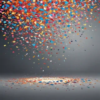 confetti vector