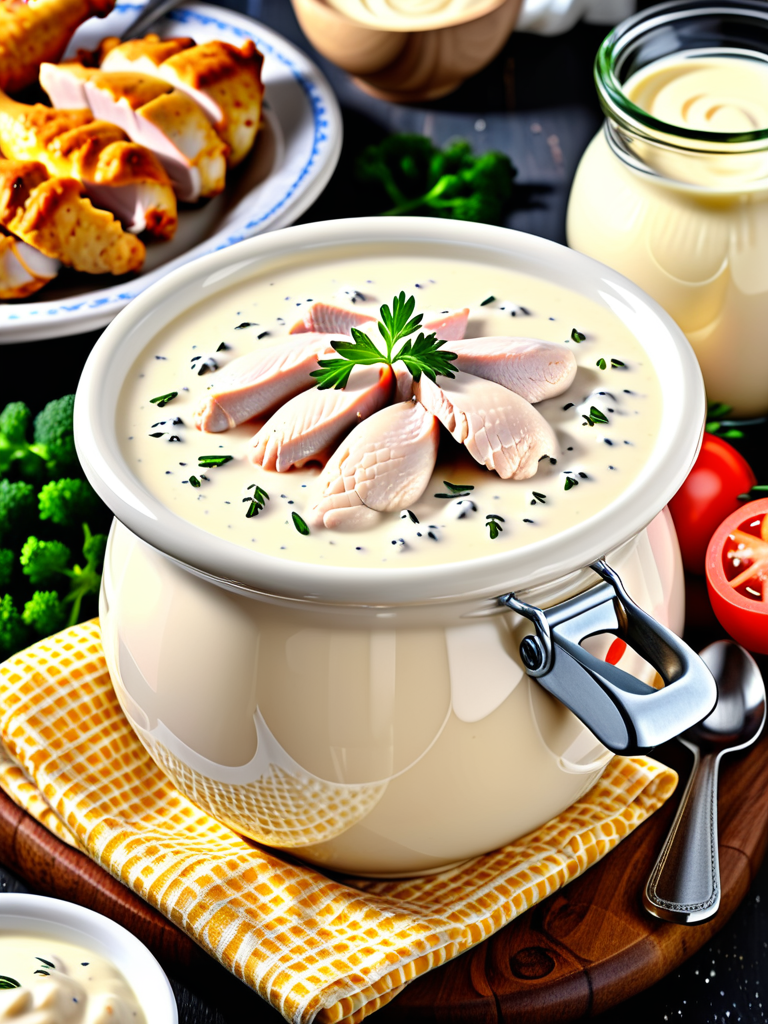 does cream of chicken have dairy