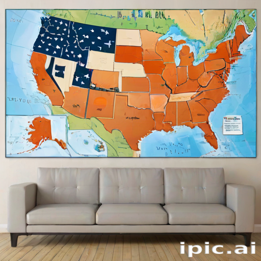 mapa usa