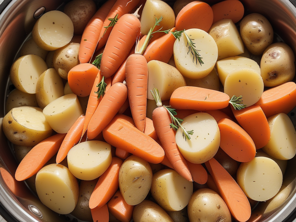 instant pot carrots and potatoes