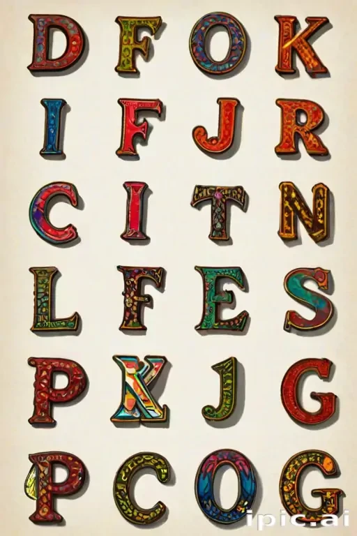 png letters