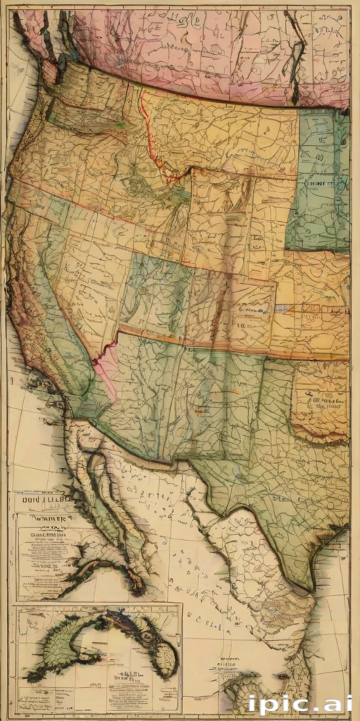 united states map