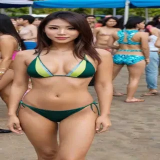 ladyboys in bikinis