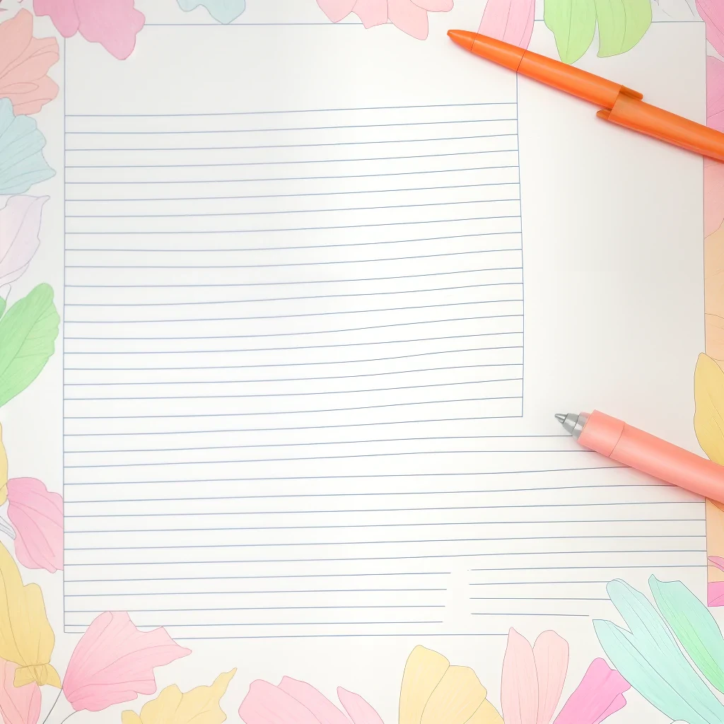 background lined paper