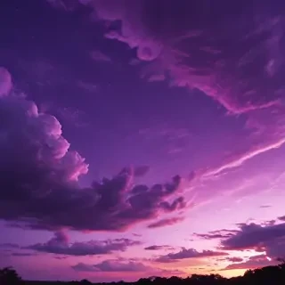 purple sky wallpaper