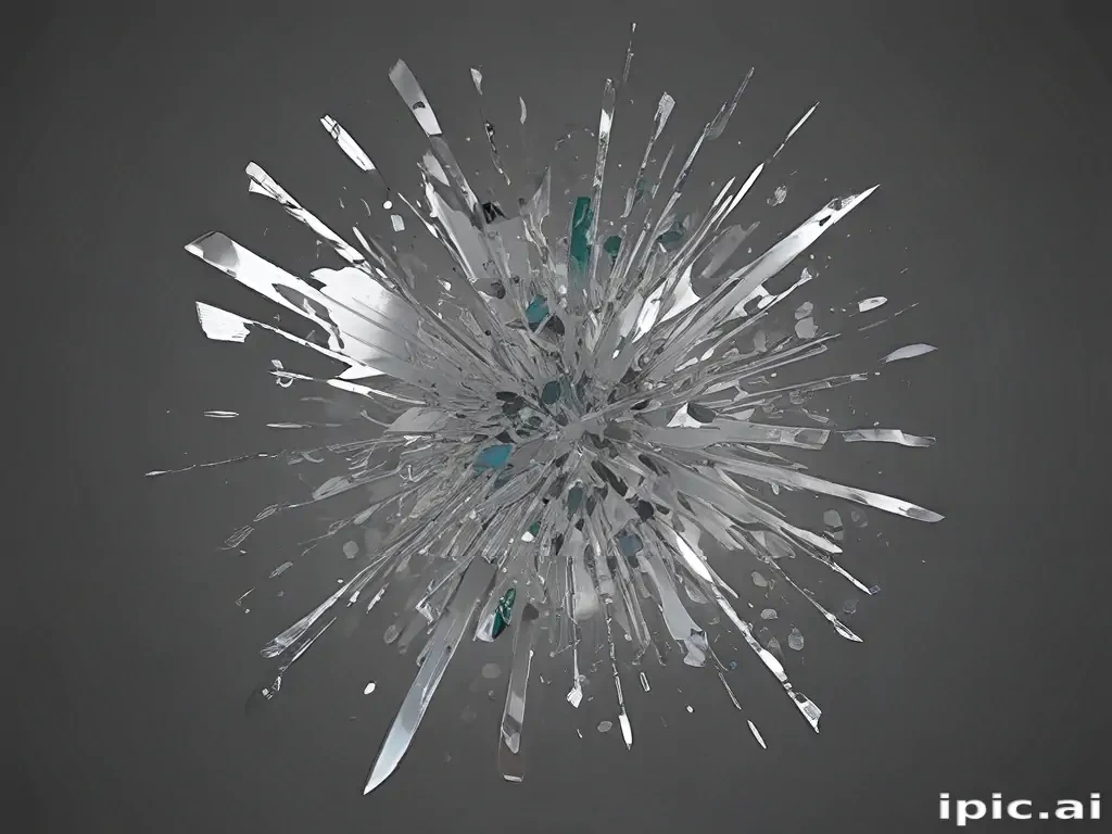 glass shattering png