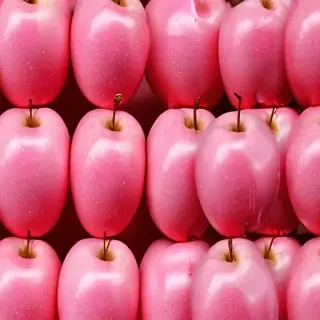 pink apple wallpaper