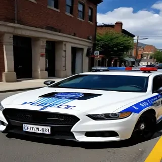 police car wallpaper