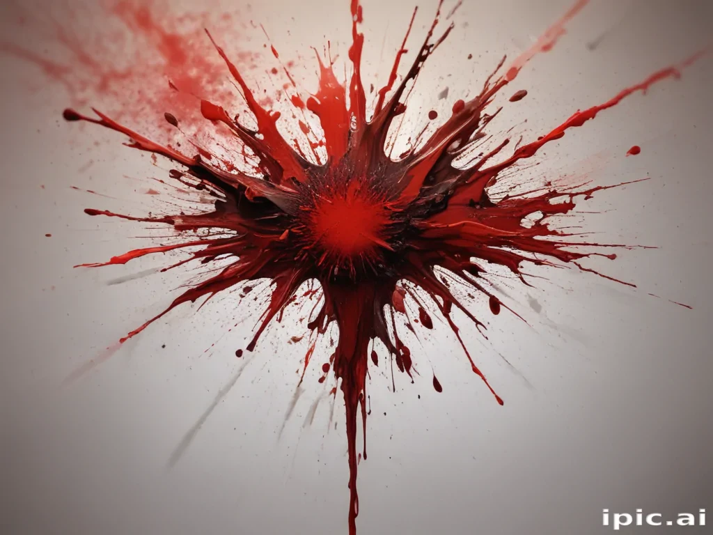 blood splatter png