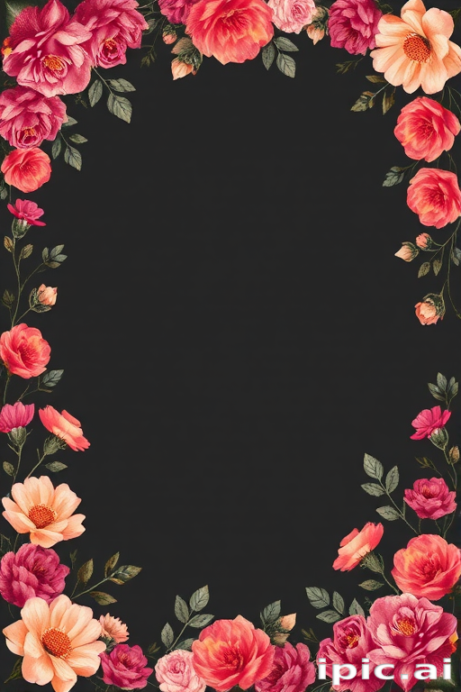 floral page borders