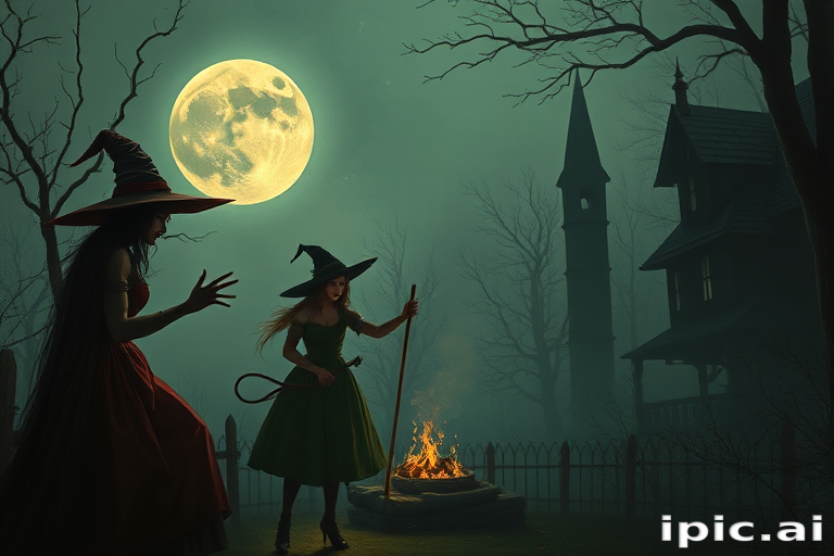 vintage witch images