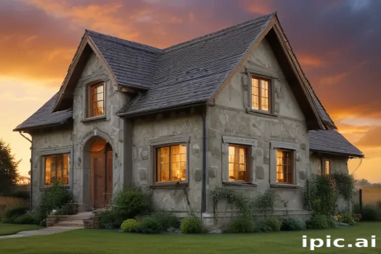 background of a house