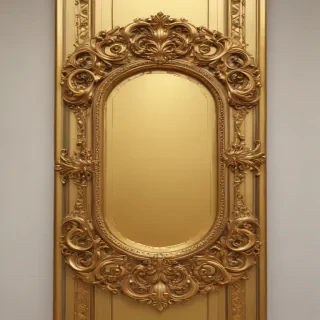golden border