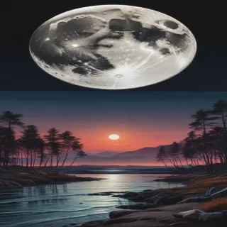 aesthetic moon drawings
