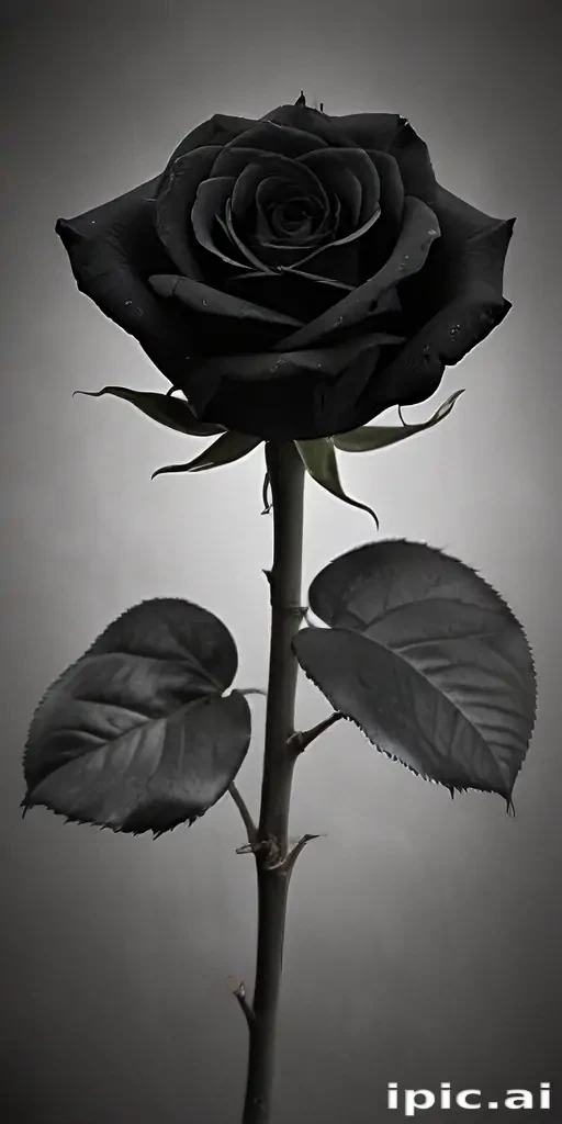 black rose picture