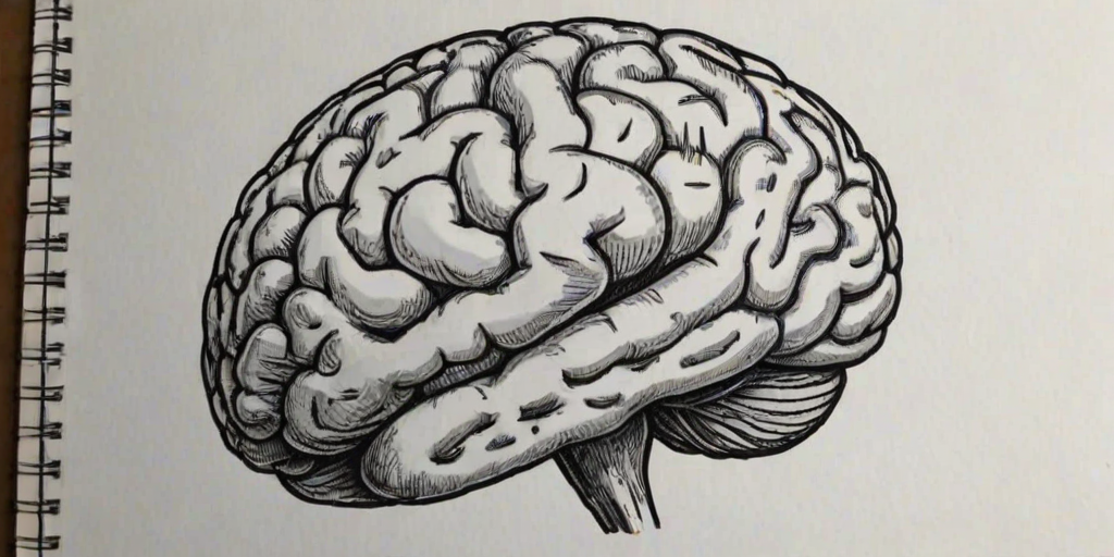 brain sketch