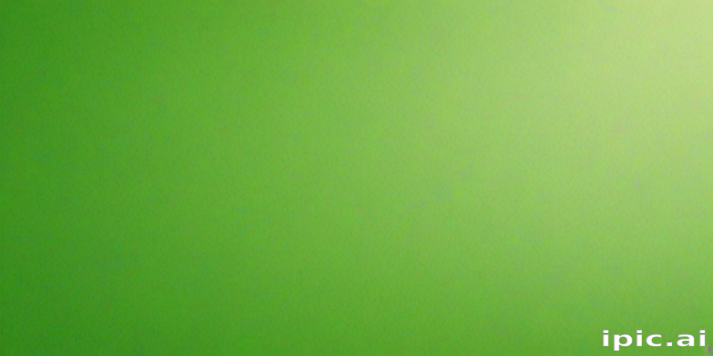 green background