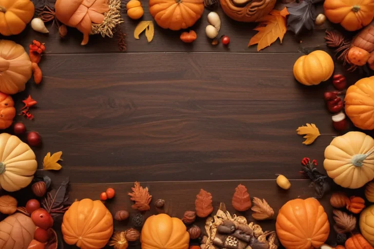 thanksgiving background aesthetic