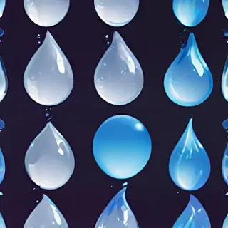 water droplets clipart