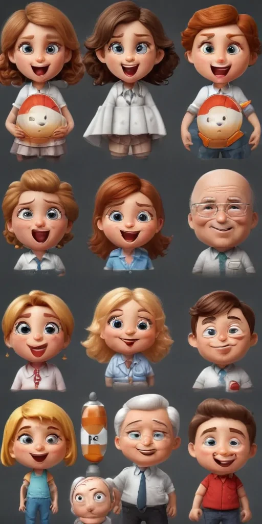 family emojis