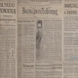 ripped newspaper png