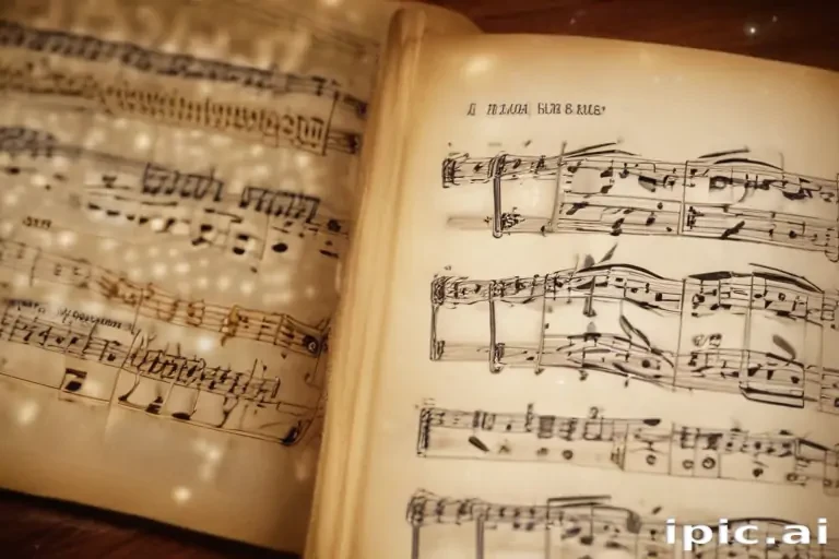 notes music background
