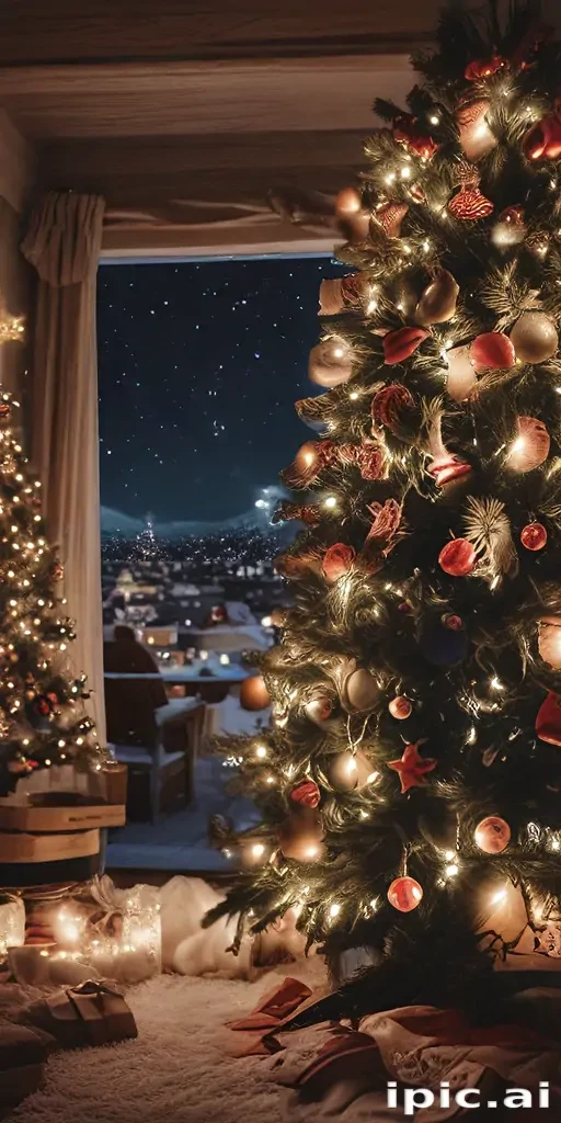 aesthetic christmas background