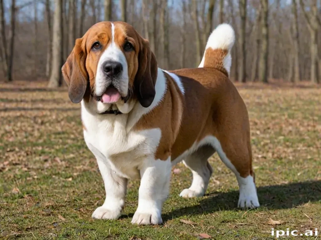 akita basset dog breed