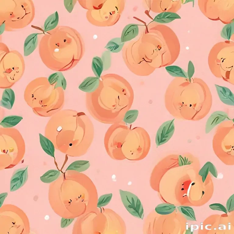 cute peach background