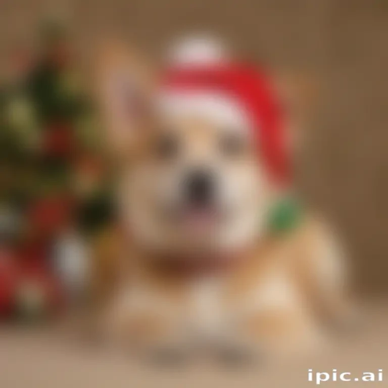 wallpaper christmas dog
