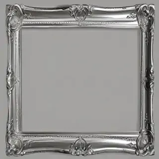 silver picture frame png