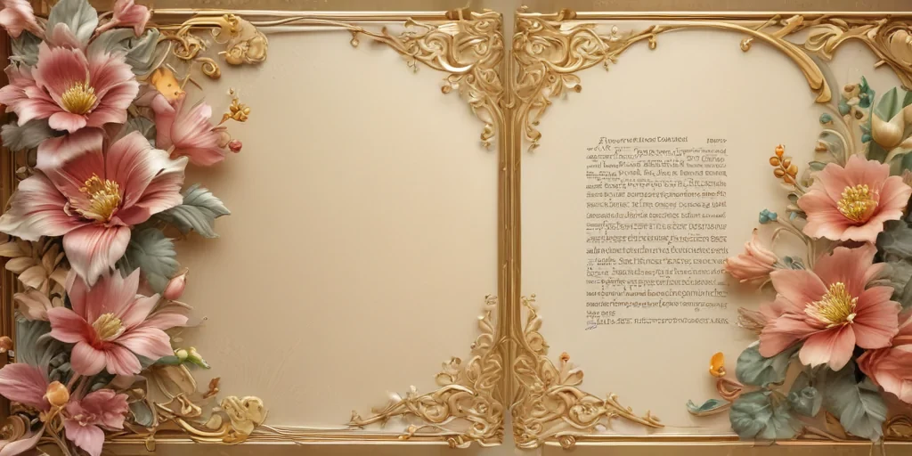 floral page borders