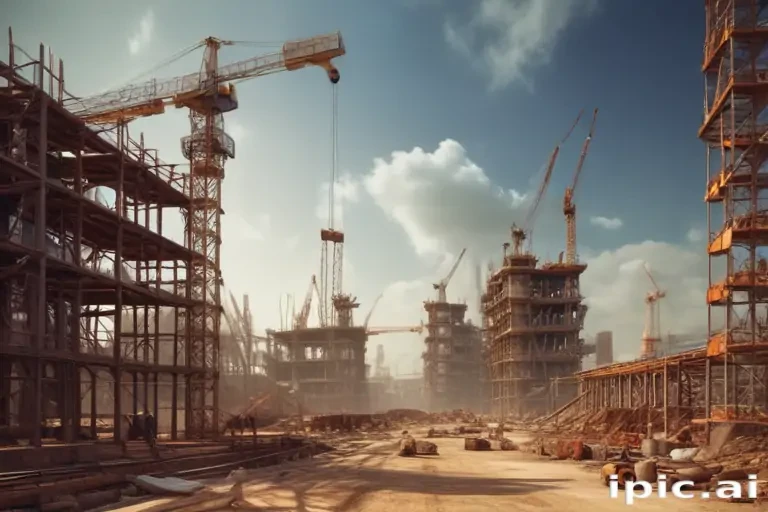 construction site background