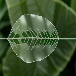 leaf transparent