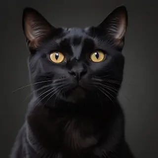 black cat png