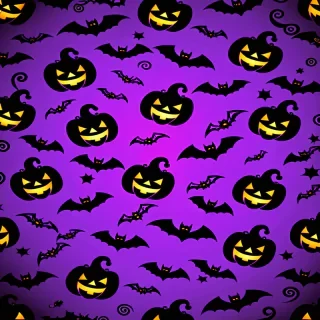 purple halloween wallpaper