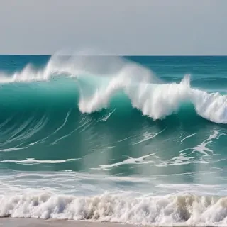 waves transparent