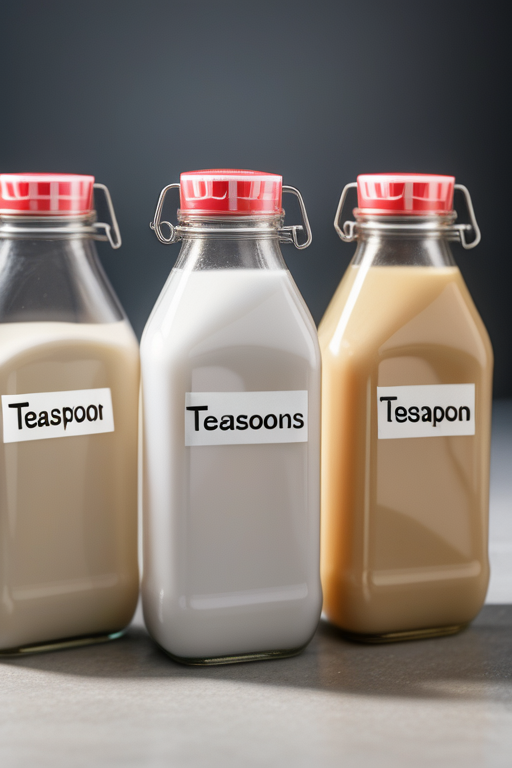 how many teaspoons in a liter