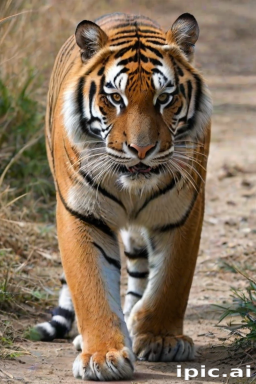 transparent tiger