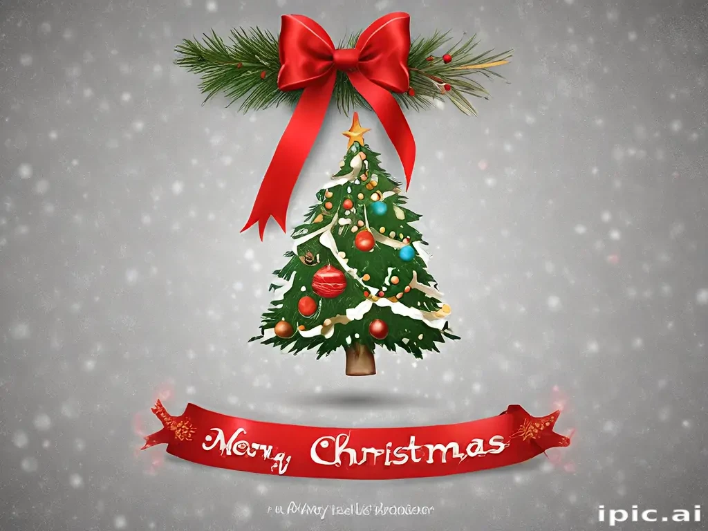 merry christmas png transparent