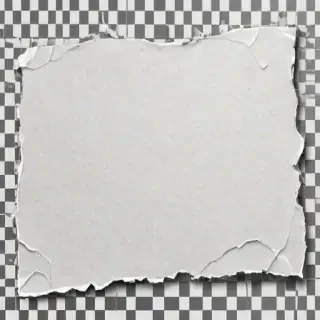 ripped paper transparent